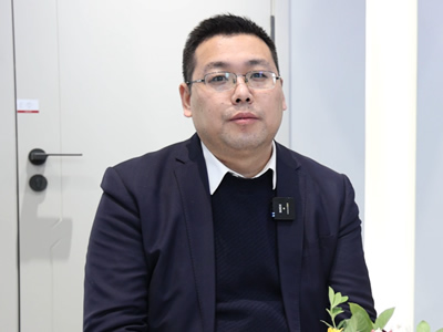 2025北京木门展，中国木门网采访金迪木门何总